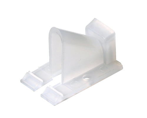 Steren Vinyl Siding Clip RG59 Vertical Clear - UV Protection - 100 Pack