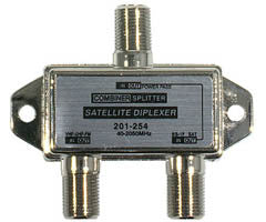 Steren 5-2400 MHz 2.4GHz TV-Satellite Mini Diplexer/Mixer/Splitter - 201-254
