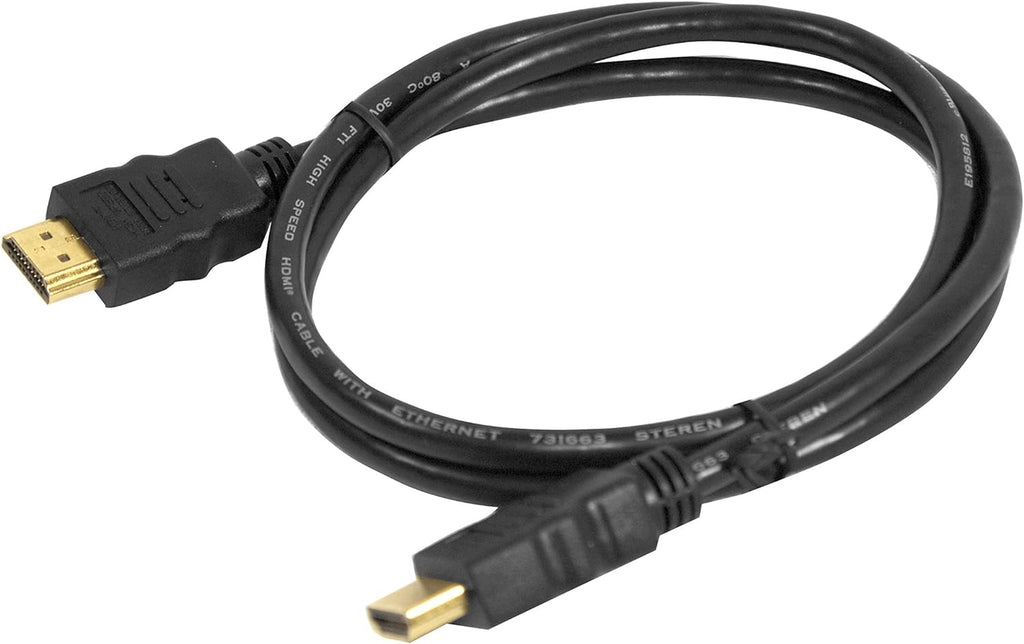 Steren 3ft 4K High-Speed HDMI Cable 2.0 - TV's, DVD, Blu-ray, PS3, PS4, XBOX