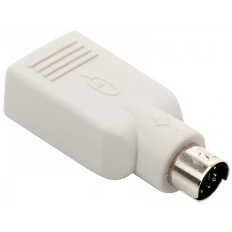 Steren USB A-Female to PS/2 6-Pin Male Adapter - USB-020 - 5 Pack